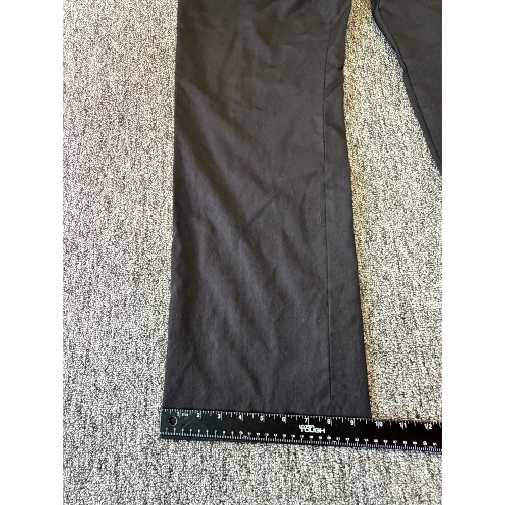 Banana Republic Classic Dress Pants Mens 38x32 Black Wool Pockets Straight Leg